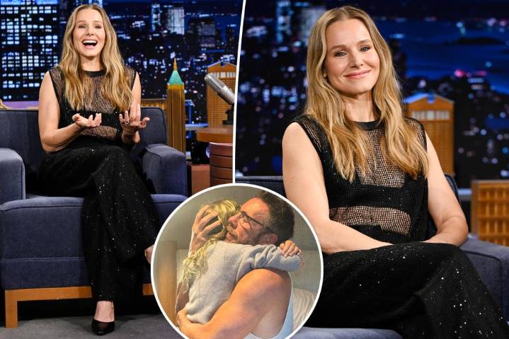 Kristen Bell ignores anniversary post backlash in playful 'Tonight Show' interview