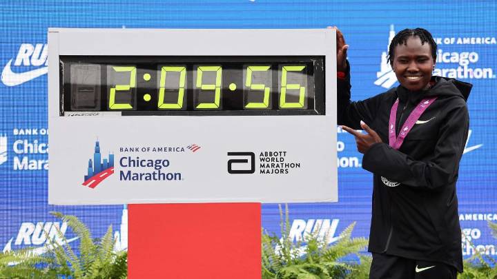 Ruth Chepngetich, la plusmarquista mundial de maratón, sancionada tres años por dopaje