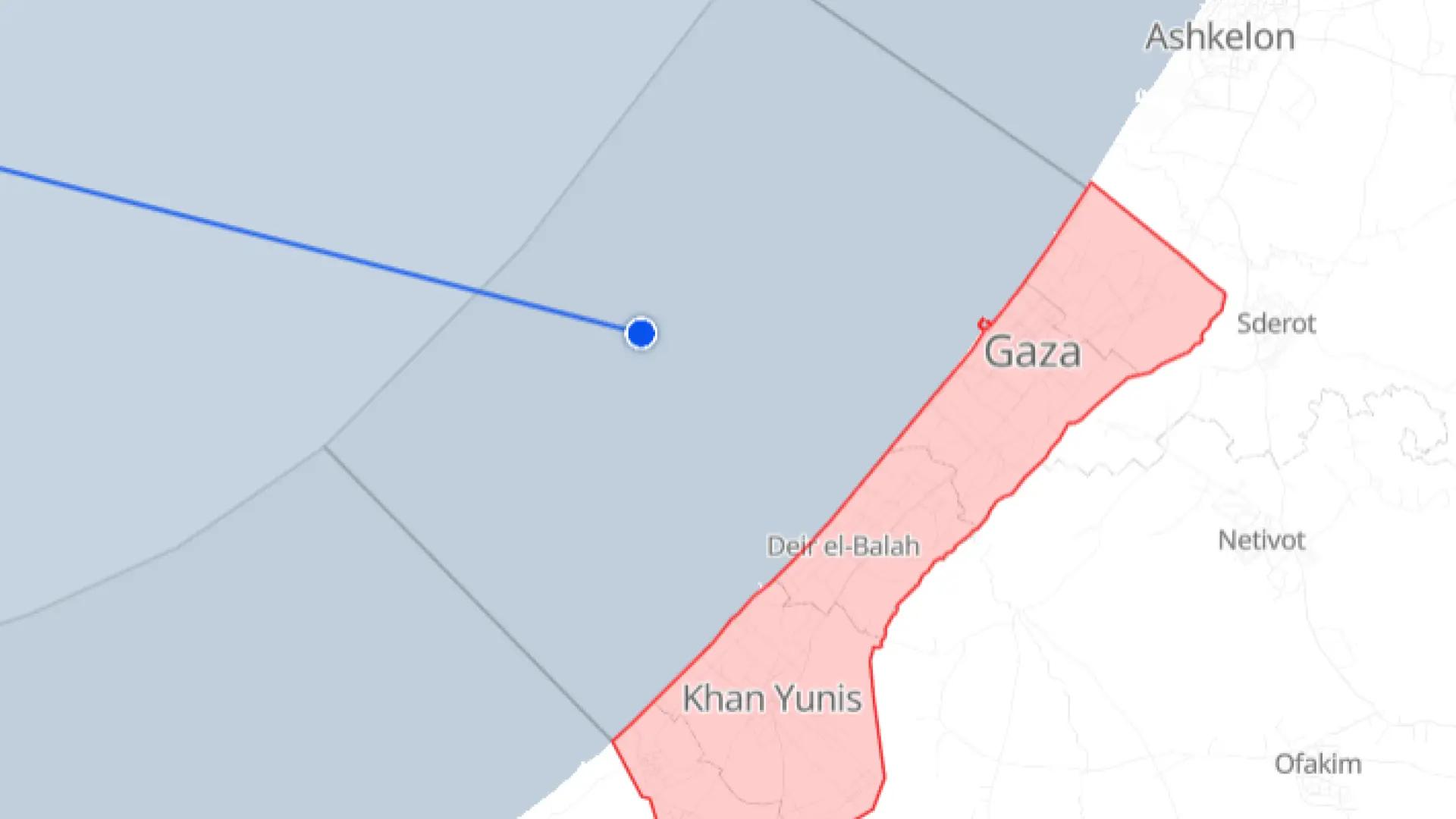 Qué se sabe del buque Mikeno, el barco de la Flotilla que estaba situado a menos de una hora de Gaza