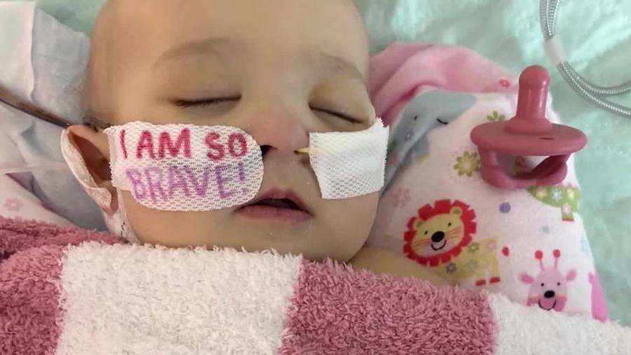 Toddler's first birthday parade celebrates liver disease triumph