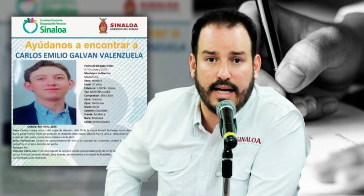 Renuncia secretario de Economía de Sinaloa tras desaparición de joven en bar de su propiedad en Mazatlán