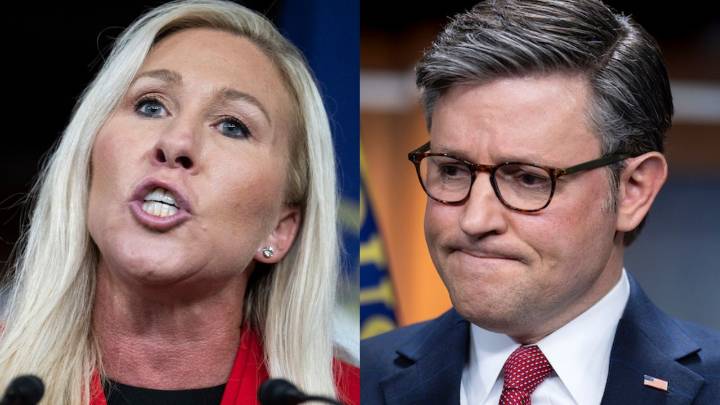 Marjorie Taylor Greene Slams Mike Johnson for Keeping the House Closed