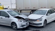 Deja caos vial por “gandalla” en Libramiento Óscar Flores Tapia