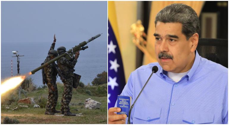 Advierte Maduro a Trump: Venezuela tiene 5 mil misiles rusos