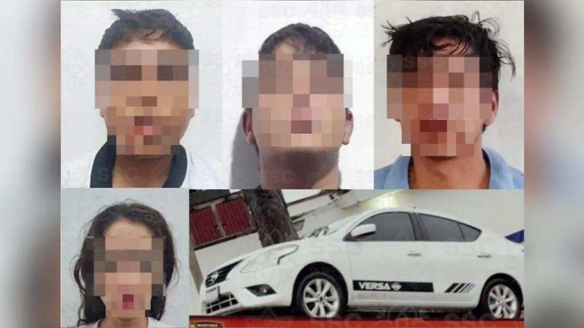 Capturan a cuatro personas armadas tras amenazar a un hombre en Zacatelco
