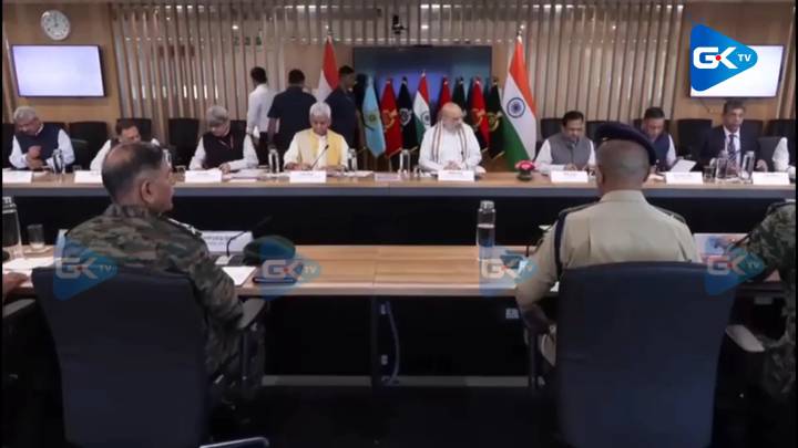 Home Minister Amit Shah chairs high level meet on J