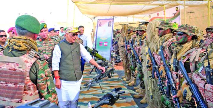 Never underestimate adversaries: Rajnath to top Army commanders