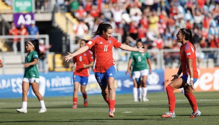 La Roja femenina apabulló a Bolivia y sumó su primer triunfo en la Liga de Naciones