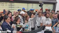Mexicanos que viajaron en la Global Sumud Flotilla regresan