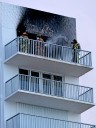Fire erupts in 10th floor apartment on Hollywood beach