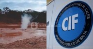 La Justicia de Salta inspeccionó el desastre petrolero de Lomas de Olmedo