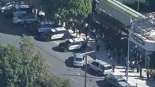 Report of gun at LA  Academy Middle School in South Los Angeles prompts lockdown, massive police response