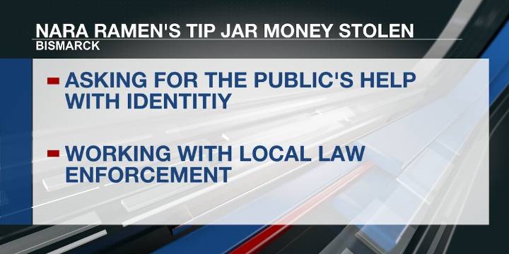 Nara Ramen’s tip jar money stolen