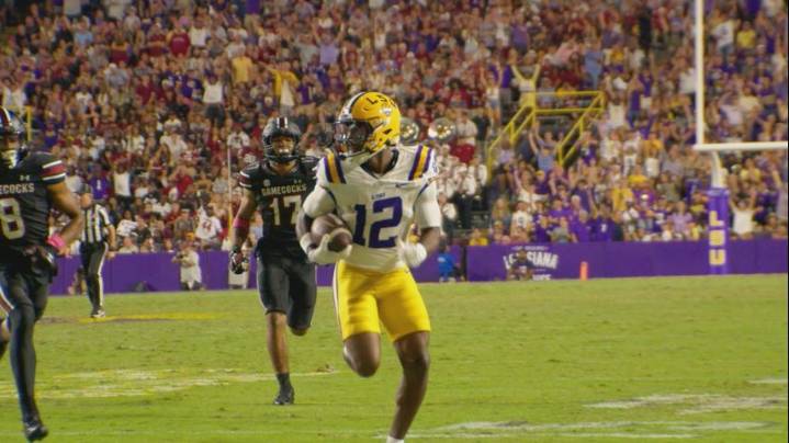 LSU leads South Carolina entering the 4th quarter