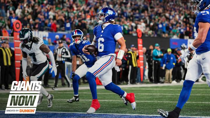 Giants Now: Jaxson Dart named PFF Rookie of the Week