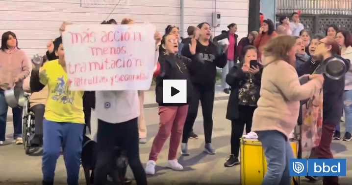 Valdivia: vecinos realizaron cacerolazo exigiendo más presencia policial tras ataque a mujer