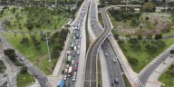 Puente curvo de la avenida 68 con calle 26 estará listo en noviembre de 2025, según el IDU 