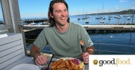 Seafood platters to parmas: The Mornington food favourites of local funnyman Jimmy Rees