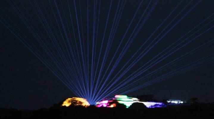 Se ilumina Xochicalco con el lanzamiento de la cartelera cultural de Morelos