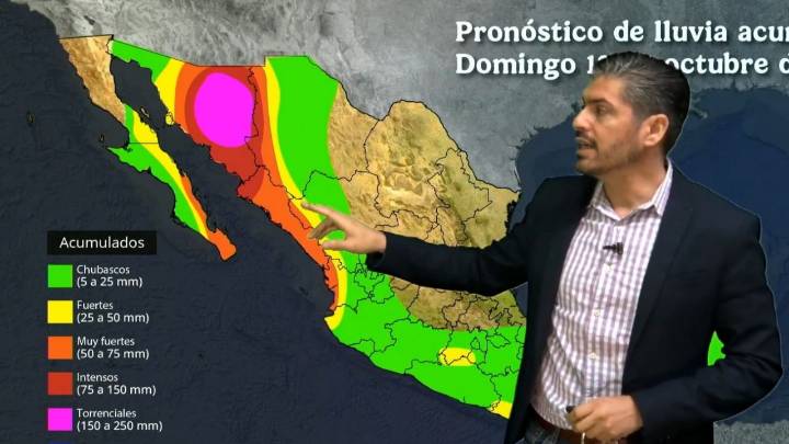 Raymond azotará a Sonora con tormenta negra durante 24 horas