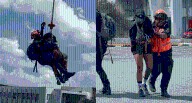 Rescatan mujer lesionada en inmediaciones del Cerro de las Mitras