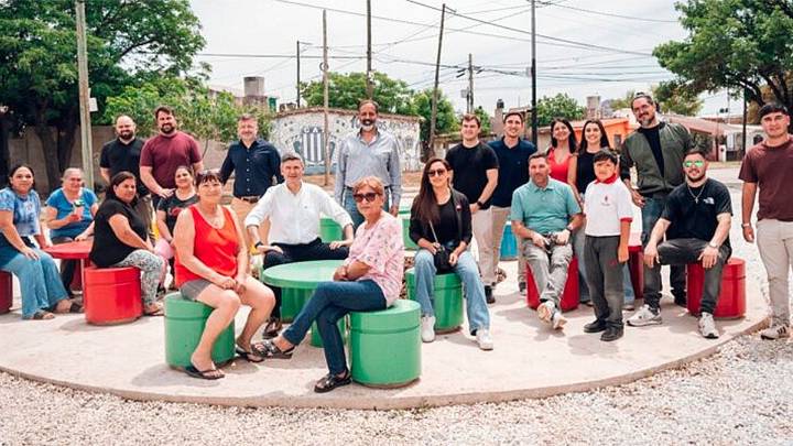 Passerini recorrió el nuevo espacio verde que tendrá Córdoba