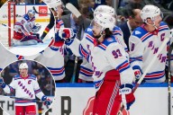 Rangers blank Canucks to snap three