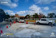 Reabren la circulación en la glorieta de López Mateos y La Calma tras concluir reparaciones