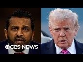 What to expect from Trump's news conference with FBI Director Kash Patel