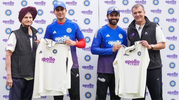Apollo Tyres Logo Unveiled on Men’s Cricket Team Jersey