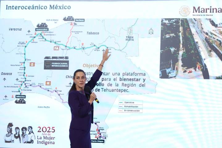 Avanza el Corredor Interoceánico; «El Tehuanito» arranca en diciembre
