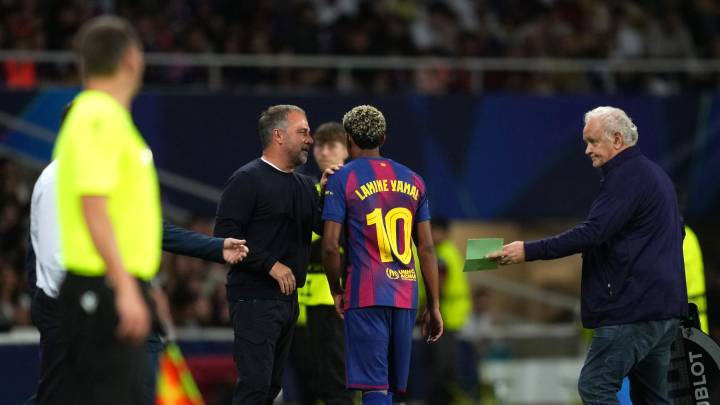 Flick: "No es mi trabajo si Mendilibar está enfadado o contento con el árbitro"