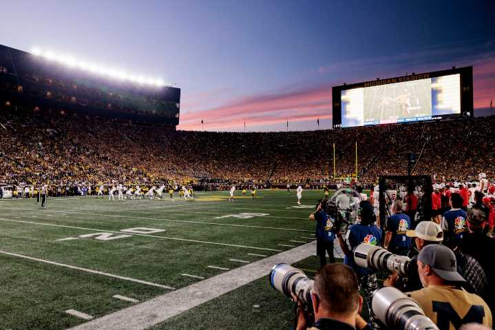 Kickoff time, TV set for Michigan’s Nov. 1 home game vs. Purdue