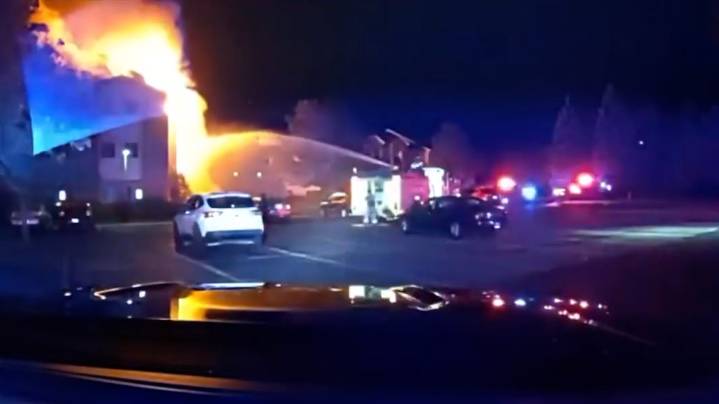 Bodycam shows first responders evacuating senior living facility