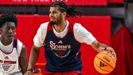 Prized transfer Bryce Hopkins came to St. John's to learn from Rick Pitino