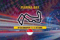 Fin de Semana de F1 en el GP de Singapur 2025: Horarios de la clasificación y la carrera en el circuito de Marina Bay