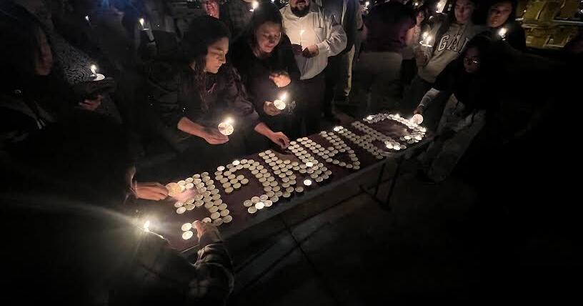 Light In The Darkness: 25 years of hope at vigil