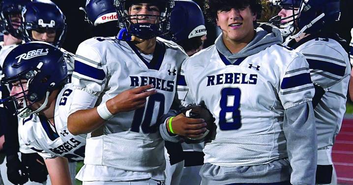 Football: New quarterback helps Rebels crush Pawtucket