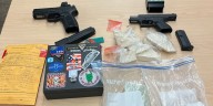 RPD arrests 2, seizes 2 pounds of fentanyl, 2 guns