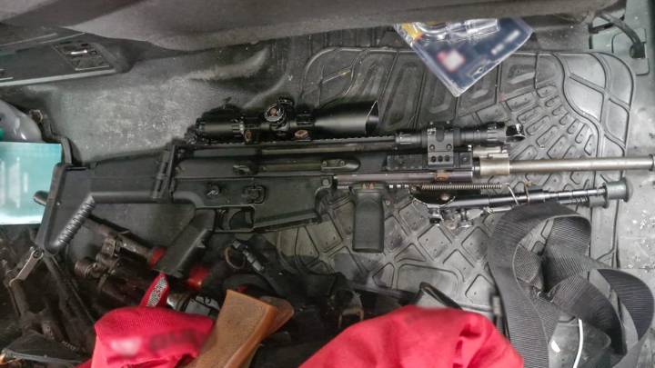 Aseguran armas en Chiapas