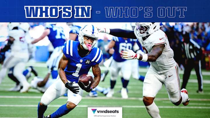 Colts rule out WRs Josh Downs and Ashton Dulin, CB Charvarius Ward Sr. for Week 7 game vs. Los Angeles Chargers