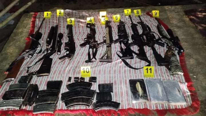 Hallan Arsenal y Droga Durante Operativo en Rancho, en Oaxaca
