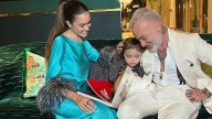 Gianluca Vacchi y Sharon Fonseca abandonan el lujo para abrazar la infancia en silencio