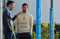 Scaloni quiere ser cauteloso con las condiciones físicas de Messi