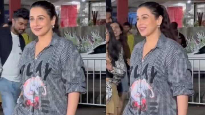 Vidya Balan Is All Excited As She Attends Enrique Iglesias’s Concert In Mumbai