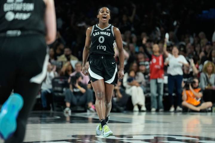 Young’s record 21-point quarter propels Aces to 91