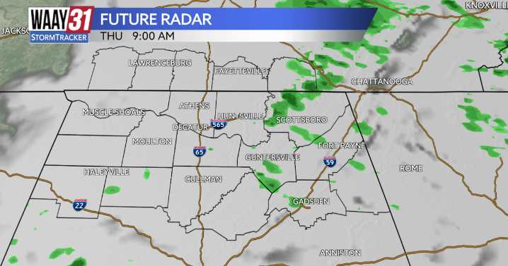 Drying out the rest of the week