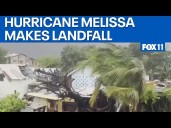 Category 5 Hurricane Melissa makes landfall in Jamaica