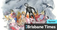 Ghost Train memories: A painted leotard was all it took to expose the cowards in our town