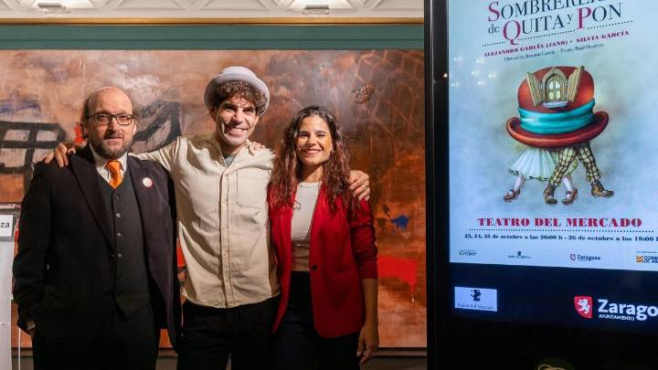 El Teatro del Mercado se llena de malabares, títeres y música con 'La sombrerería de Quita y Pon'